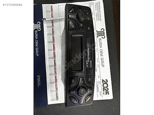 Mercedes Audio 10 BE6011 CC RDS Kaset Orijinal Araç Radyosu
