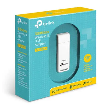 TP-LINK TL-WN821N, 300 Mbps N Kablosuz USB Adaptör